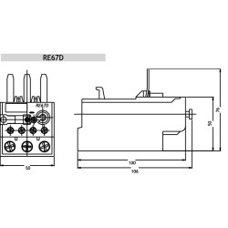 releu termic de suprasarcina re67.2d-80 004644420