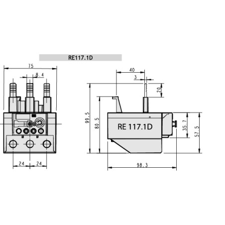 releu termic de suprasarcina re117.2d-112 004646422