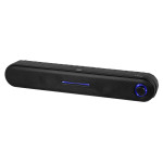 soundbar mini 2.0 trevi sb 8312 tv, bluetooth usb, aux, sd, 30w, negru