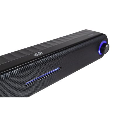 soundbar mini 2.0 trevi sb 8312 tv, bluetooth usb, aux, sd, 30w, negru