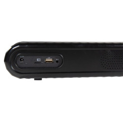 soundbar mini 2.0 trevi sb 8312 tv, bluetooth usb, aux, sd, 30w, negru
