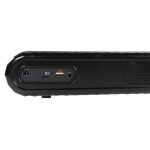 soundbar mini 2.0 trevi sb 8312 tv, bluetooth usb, aux, sd, 30w, negru
