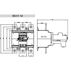 releu termic de suprasarcina re317d-150 004647423