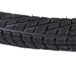 anvelopa bicicleta 14x2.00", etrto 50-254, model m-1500, negru, profil street