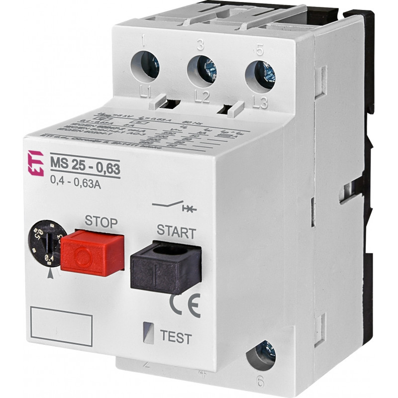 intrerupator protectie motor ms25-0,63 004600040