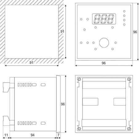 comutator de transfer atc-e 004656574