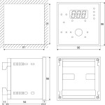 comutator de transfer atc-e 004656574