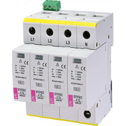 protectie supratensiuni etitec c t2 440/20 4+0 rc 002440408