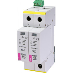 protectie supratensiuni etitec c t2 440/20 2+0 rc 002440410