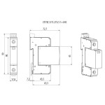 protectie supratensiuni etitec d t3 275/3 1+0 002440417