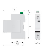 protectie supratensiuni etitec v t12 280/12,5 1+0 002442900
