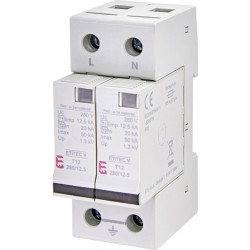 protectie supratensiuni etitec v t12 280/12,5 1+1 002442903