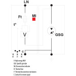 protectie supratensiuni etitec v t12 280/12,5 1+1 002442903