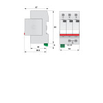 protectie supratensiuni etitec v t2 255/20 3+0 rc 002442961 protectie supratensiuni etitec v t2 255/20 3+0 rc 002442961