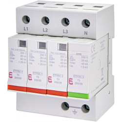 protectie supratensiuni etitec v t2 255/20 3+1 rc 002442963