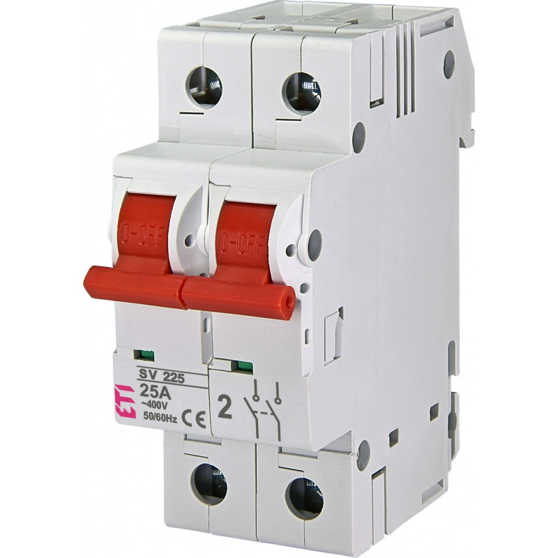 comutator integrat sv 225 2p 25a 002423222 comutator integrat sv 225 2p 25a 002423222