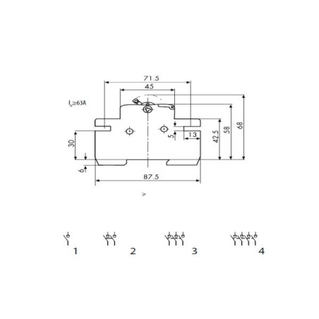 comutator integrat sv 225 2p 25a 002423222