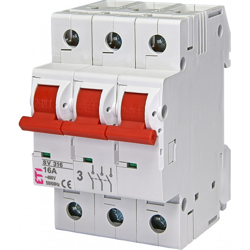 comutator integrat sv 316 3p 16a 002423321