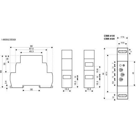 releu de timp crm-91h uni 002470001