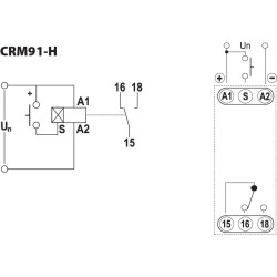 releu de timp crm-91h uni 002470001