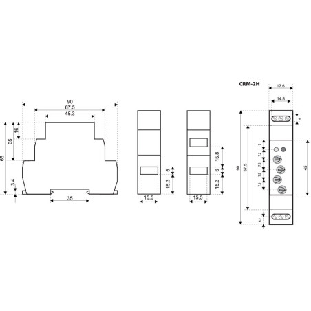 releu de timp crm-2h uni 002470003