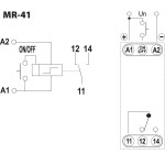releu memorie mr-41 230v 002470094
