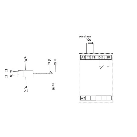 comutator de noapte sou-2+senz. 230v 002470020