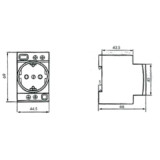 priza t-2p+z schuko p 002414020