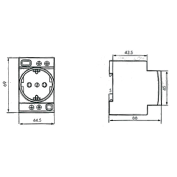 priza t-2p+z schuko p 002414020
