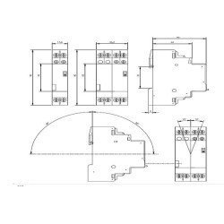 comutator rbs225-1c-230v ac 002464110
