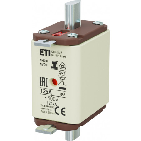 siguranta nh00/i gg 125a/500v 004192215