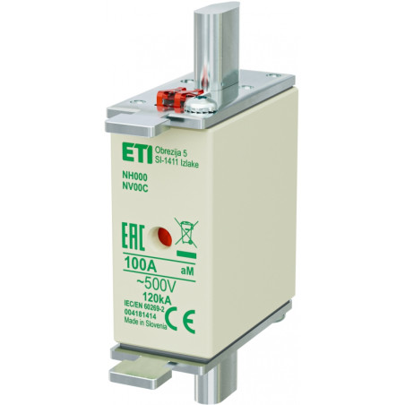 siguranta nh000 am 100a/500v 004181414