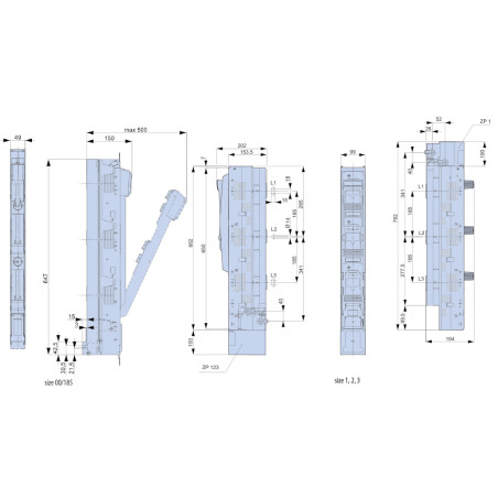 siguranta verticala sl00 3p sp.95 001692033