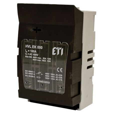 comutator cu siguranta hvl ek 000 3p m8 001701000