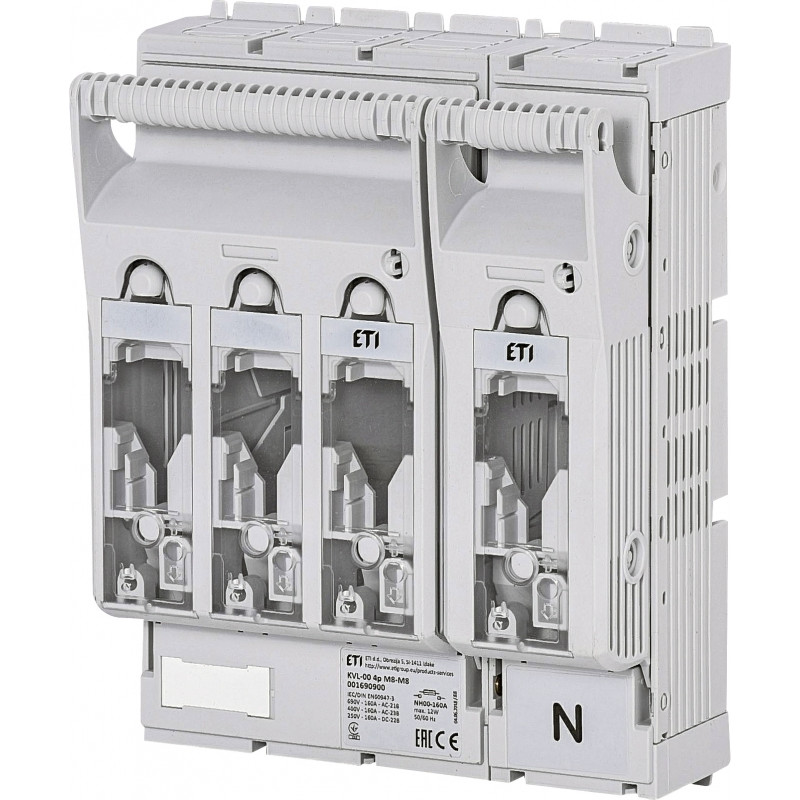 comutator cu siguranta kvl-00 4p m8-m8 001690900 comutator cu siguranta kvl-00 4p m8-m8 001690900