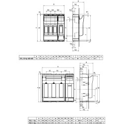 comutator cu siguranta kvl-00 4p m8-m8 001690900