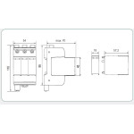 protectie supratensiuni etitec m t2 pv 600/20 y 002440735 protectie supratensiuni etitec m t2 pv 600/20 y 002440735