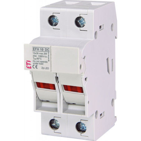 baza sigurante efh 10 dc 2p led 002540213