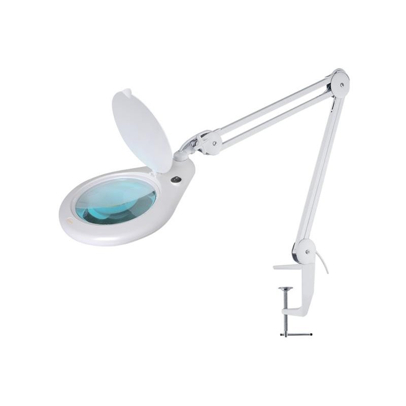 Lupe de birou, Lupă de masă cu iluminare Geti GDM 08 -2, dioda.ro