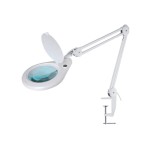 Lupe de birou, Lupă de masă cu iluminare Geti GDM 08 -2, dioda.ro