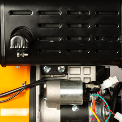 mini tractor detoolz, 17cp, 530cc, motor pe motorina 4t, 4x4, 4 viteze, pornire electrica, 2 cutii de viteze