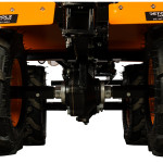 mini tractor detoolz, 17cp, 530cc, motor pe motorina 4t, 4x4, 4 viteze, pornire electrica, 2 cutii de viteze