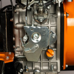 mini tractor detoolz, 17cp, 530cc, motor pe motorina 4t, 4x4, 4 viteze, pornire electrica, 2 cutii de viteze