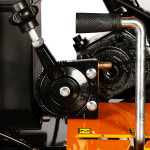 mini tractor detoolz, 17cp, 530cc, motor pe motorina 4t, 4x4, 4 viteze, pornire electrica, 2 cutii de viteze