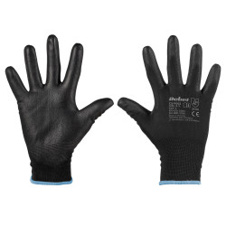 manusa lucru poliuretan marime 9 / l set 12 buc rebel