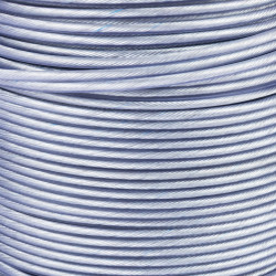 tambur cablu otel zincat micul fermier, plastifiat, diametru 2-3.5mm, lungime 100m
