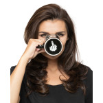 Cana cu degetul mijlociu Have a Nice Day - NEAGRA