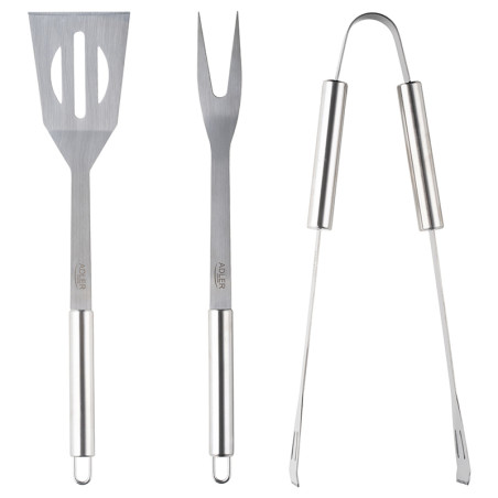 set accesorii grill inox cu husa ad 6730 adler