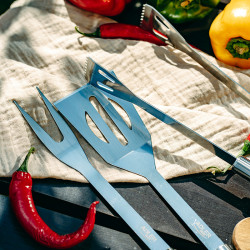 set accesorii grill inox cu husa ad 6730 adler