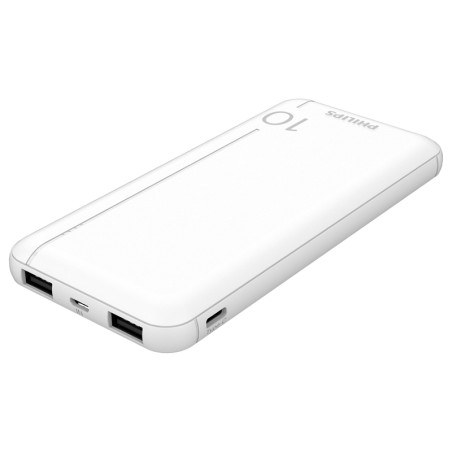 power bank li-polymer 10000mah philips